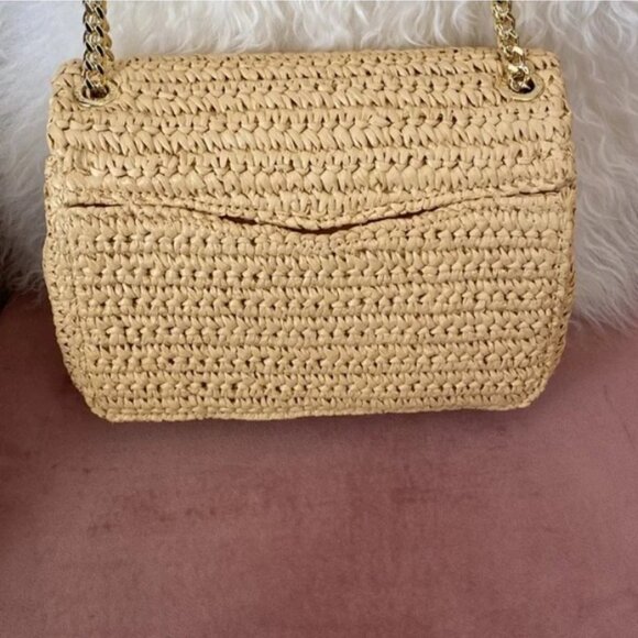SANDRO YZA Raffia Handbag - EUC - Picture 3 of 7
